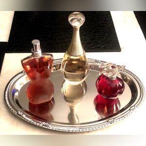 NEW VANITY TRAY PERFUME DISPLAY FOR LADIES DRESSER ELEGANT PARFUM